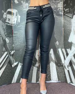Zac and Zoe PU Pull Up Jeans - SALE now