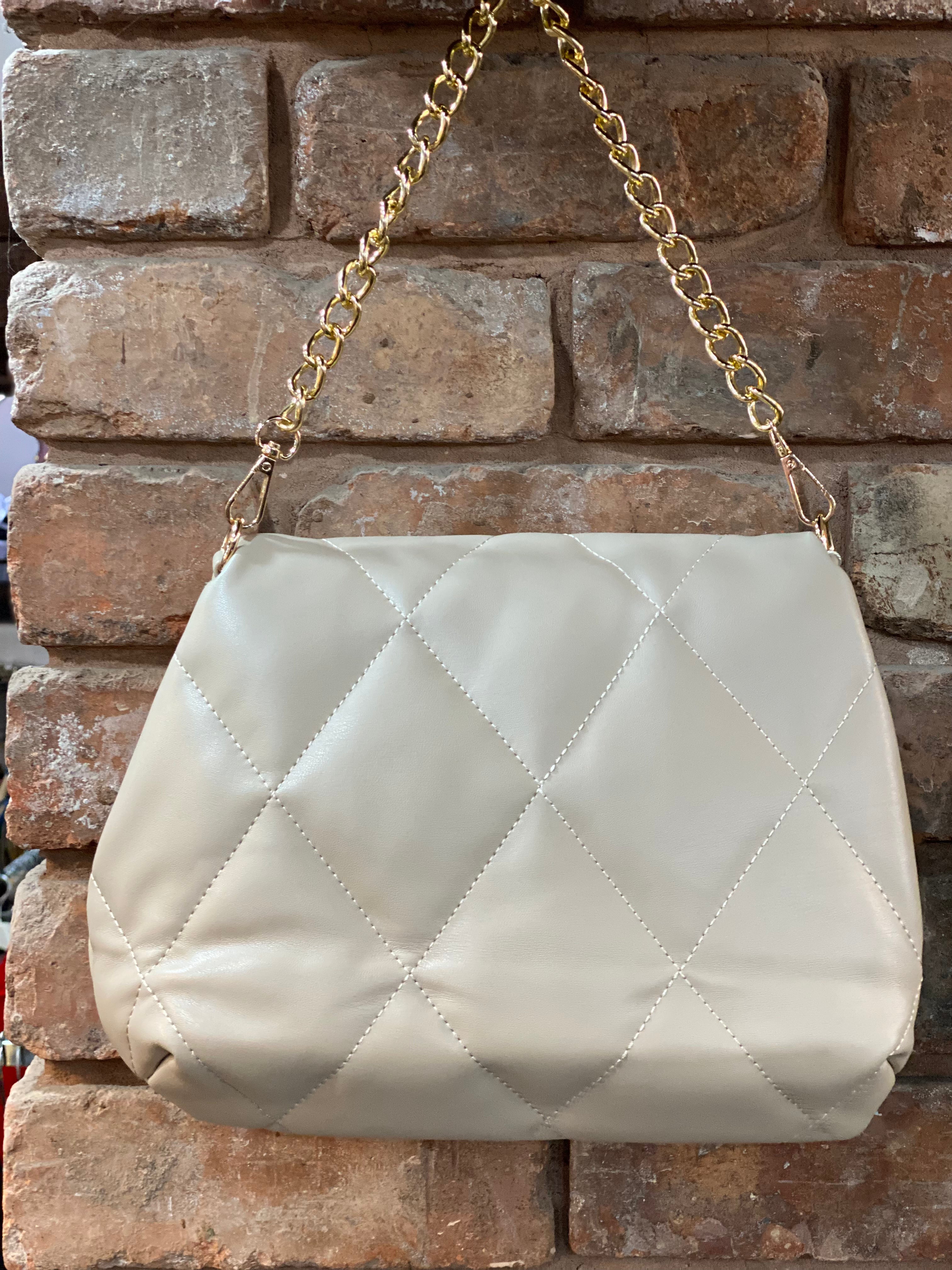 Chanel inspired quilted bag sales