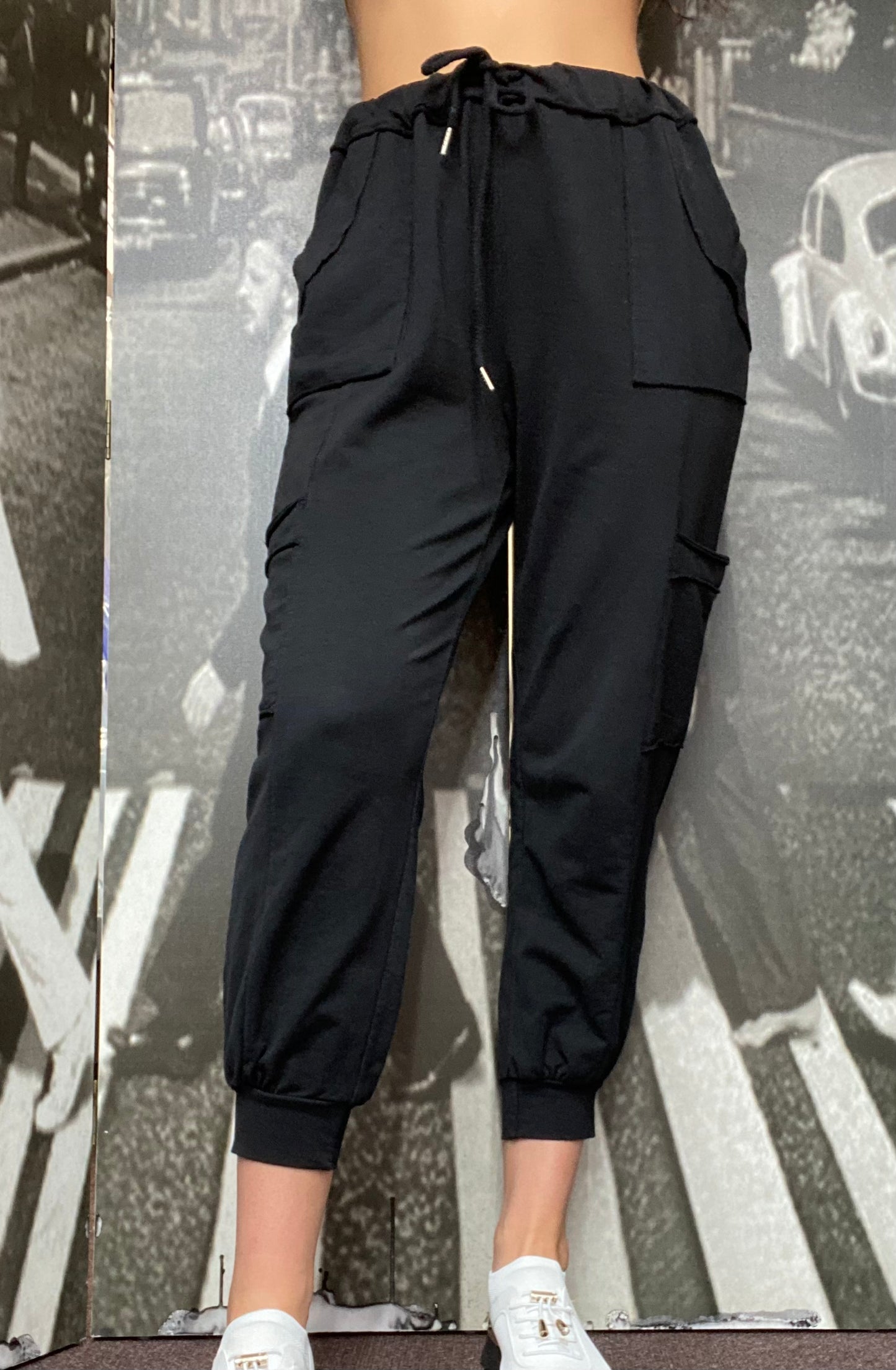 JESSIE Cargo Sweat Jogger- SD24W01